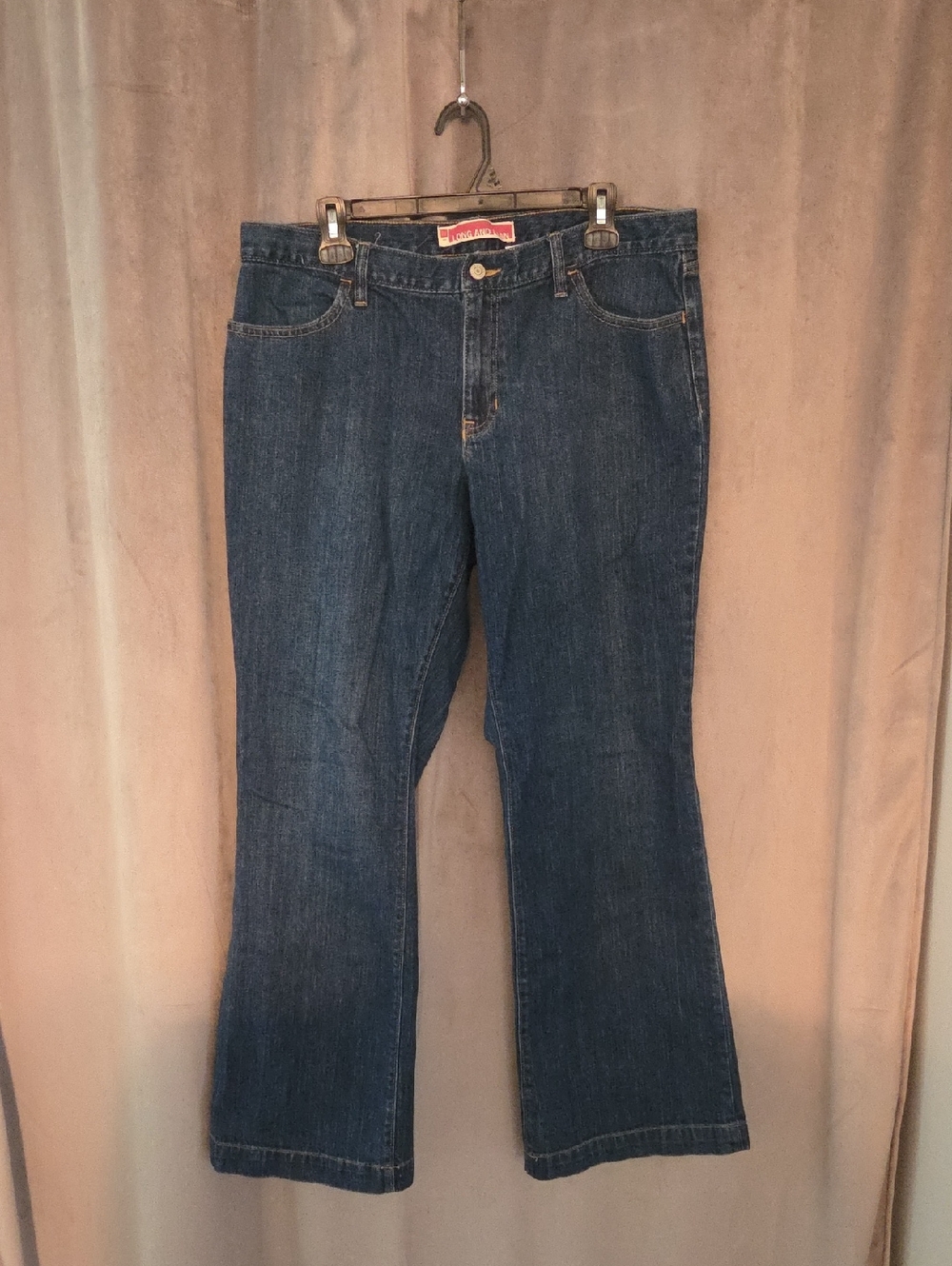 GAP Size 14 Women's Bootcut Jeans in Medium Blue Denim